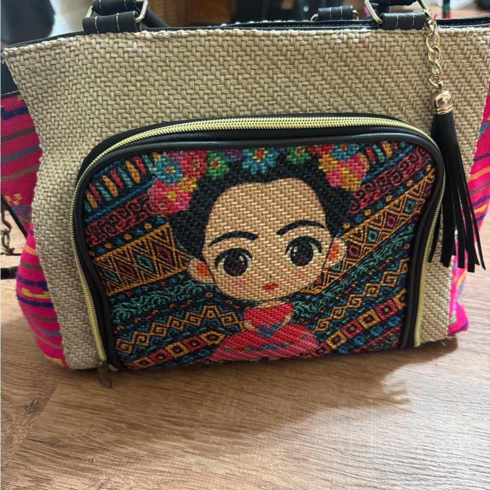 Colorful Woven Women's Bag